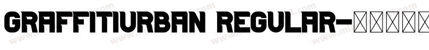 GraffitiUrban Regular字体转换